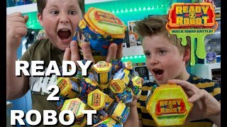 READY 2 ROBOT TOYS UNBOXING !! 5 SECRET CHAMBERS WITH MYSTERY TO UNBOX !!