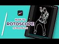 How To Rotoscope In Procreate (#Shorts)