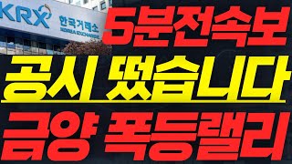 금양 🚨이의신청서 제출완료! 불성실공시법인지정 불확실성 완벽해소! #금양주가 #금양주가전망 #금양주식전망 #금양목표가