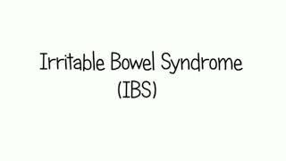 Irritable Bowel Syndrome [IBS] #StayAtHome #Wfh #SamaSamadiRumah #BetterDiRumahAja