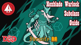 Hexblade Warlock  - Subclass Guide - Xanathar's - D&D 5e