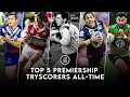 RECORD BREAKERS: The top five premiership tryscorers of all-time