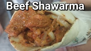 Beef Shawarma at Rs 65 BEST SHAWARMA \u0026 ROLLS in BANGALORE Bade ka Gosht HOTEL FANOOS Khana Mubarak