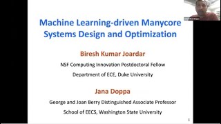 ESWEEK 2021 Education - Machine Learning for  Manycore System Design and Optimization