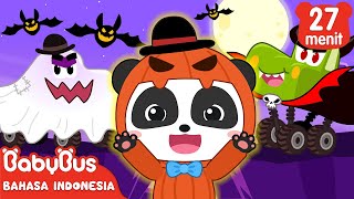 Ayo Kita Kenalan Truk Halloween Lagu Anak Halloween Kartun Anak anak BabyBus Bahasa Indonesia