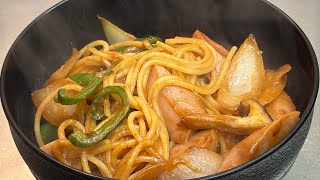 🍝【簡単＆美味しい】懐かしのスパゲッティナポリタン！本格レシピ✨