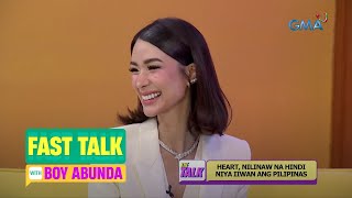 Fast Talk with Boy Abunda: Boy Abunda, rumampa kasama si Heart Evangelista (Episode 78)