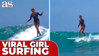 SURFER goes VIRAL for 'DANCING' on the BOARD | Diario AS