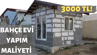 Tniy House Bahçe Evimizin Maliyeti