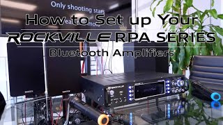 How To Set Up Your RPA Series of Bluetooth Hybrid Karaoke Amplifier/Receiver (RPA70WBT V2 , RPA60BT)