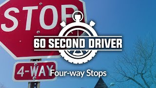 60-Second Driver - Four way stops