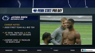 Penn State Pro Day: Discussing the Potential of Jayson Oweh | Big Ten Football in the 2021 NFL Draft