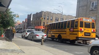 JOFAZ TRANSPORTATION, INC. Bus Number: 5352 and Both Routes: K-007 & K-037 is Leaving on Sunset Park
