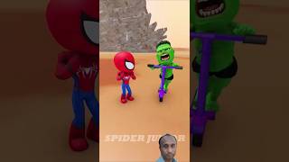 Bad father with son toy friends #8 | Marvel Toys #gta #spiderman #funnyvideo #shorts #homemaranha