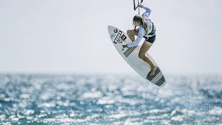 Airton Cozzolino and Moona Whyte - GKA Kite Surf World Tour in Tarifa, Spain