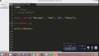 How to sort elements of a array in reverse and reguler order in PHP