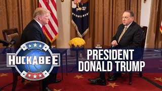FULL Interview President Trump | Huckabee