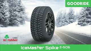 GOODRIDE IceMaster Spike Z-506 Tire Ice Test