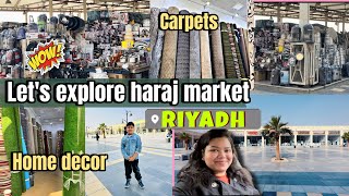 Riyadh’s oldest*market* | New haraj market 🛍️ | Carpets| furniture | Home appliances | Furnishing