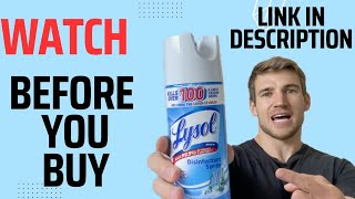 Honest Review of Lysol Disinfectant Spray