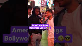 Americans SING Bollywod 💫 #bollywood #america #nyc #indian #india #singing