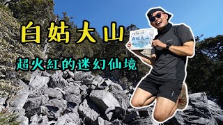 【台客爬山】Vlog#45 姑姑我來了 | 白姑大山 | 你知道台灣百岳很美嗎 | CC字幕