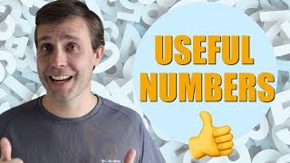 How to Say Useful and Difficult Numbers in English