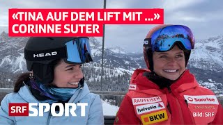 Über Schanzen, die gar keine sind und Schweizer Essen | Corinne Suter im Interview