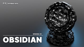 How to Make an Obsidian Material in Blender | Ep.9