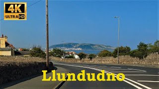 Driving Along Seafront From Colwyn Bay To Llandudno After Easing of COVID-19 Lockdown in 4K