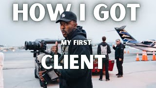 How I got my first client as a freelance videographer