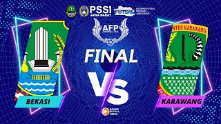 KOTA BEKASI VS KAB KARAWANG | FINAL PUTRA | PIALA AFP JABAR 2023 DAY 5