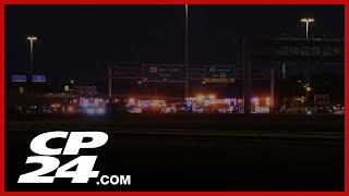 Fatal crash on Highway 401 in Mississauga