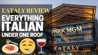 Eataly Las Vegas Review: Everything Italian Under one Roof 🍷🍽