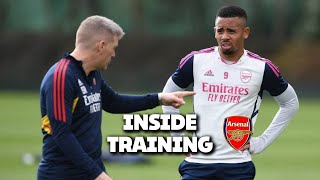 Arsenal training at London Colney today | ARSENAL TRAINING TODAY