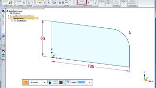 Create a base extruded synchronous feature