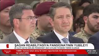 Şağan Reabilitasiya Pansionatının 20 illiyi ilə əlaqədar tədbir