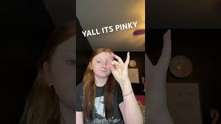 Yall it’s pinkyyyyyyyyyyyyyyyyy !!!