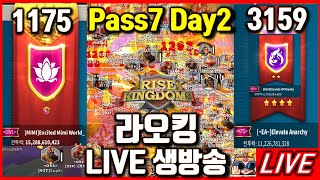 1175 Vs 3159 KVK Pass7 FIGHT Day2 PUSH 3213! Rise of kingdoms