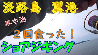 【ショアジギング】淡路島　翼港の青物調査