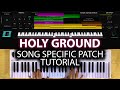 Holy Ground MainStage patch keyboard tutorial- Passion