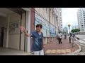 4k walking around whampoa station streets 黃埔站 kwun tong line mtr hong kong