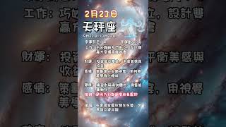 科學算命2月23日風象星座每日運勢#星座 #每日運勢 #雙子座 #天秤座 #水瓶座 #算命 #命理 #風象星座