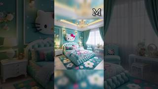 See your bedroom according to your name first latter #shorts #viralshorts #shortsfeed #ytshorts