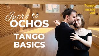 TANGO BASICS: Intro to Ochos | Technique & Easy Sequence #dance #tango