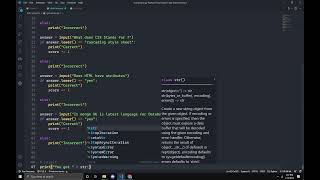 Creating Quiz Game with Python