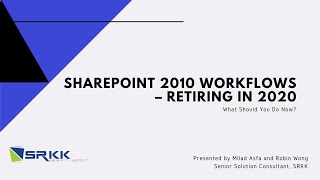 SharePoint 2010 Workflows – Retiring in 2020. The Clock is Ticking. What Should You Do Now?