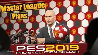 PES 2019 | Master League Plans | The 3 Rules!