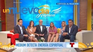 ¡Una medium detecta energía espiritual en Un Nuevo Día! | Un Nuevo Día | Telemundo