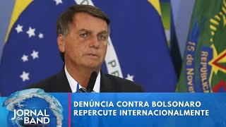 Denúncia da PGR contra Jair Bolsonaro repercute em vários países | Jornal da Band